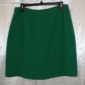 Together Green‎ Career Skirt Womens Size 12 Polyester Blend Lined